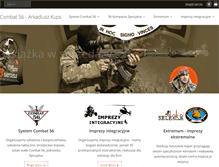 Tablet Screenshot of combat56.pl